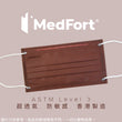 Load image into Gallery viewer, ASTM Level 3 成人裝口罩 (深啡)<br>(新舊包裝隨機發貨)