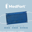 Load image into Gallery viewer, ASTM Level 3 成人裝口罩 (深藍)<br>(新舊包裝隨機發貨)