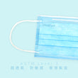 Load image into Gallery viewer, ASTM Level 3 成人裝口罩 (淺藍)<br>(新舊包裝隨機發貨)