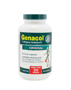 GENACOL - 蛋殼膜 + 膠原蛋白關節補充劑 270 粒 <br>【平行進口產品 (Exp:05/2027)】