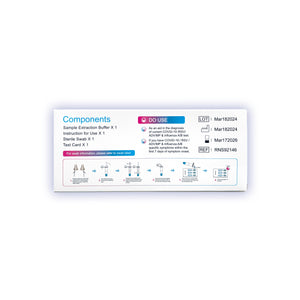Reagen - 6合一快速抗原檢測試劑盒 (新冠病毒 / 甲型流感 / ⼄型流感 / RSV合胞病毒 / ADV腺病毒 / MP 肺炎) （1個裝）