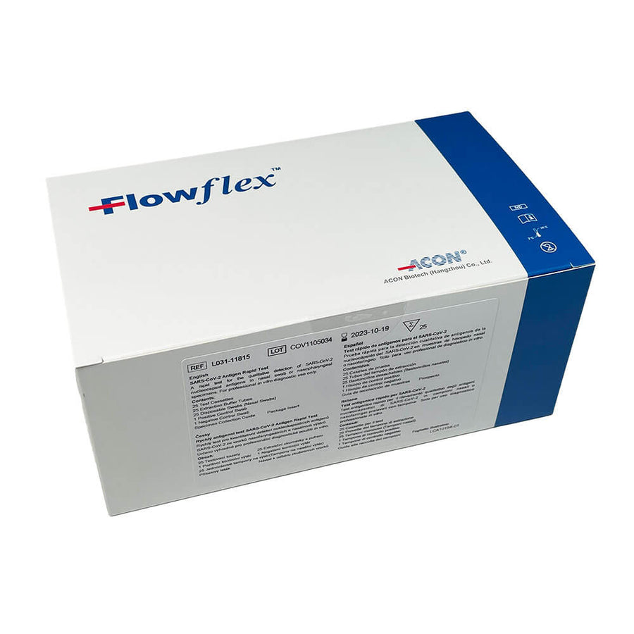 Flowflex — 新冠病毒快速抗原測試套裝   <br>(25個裝)